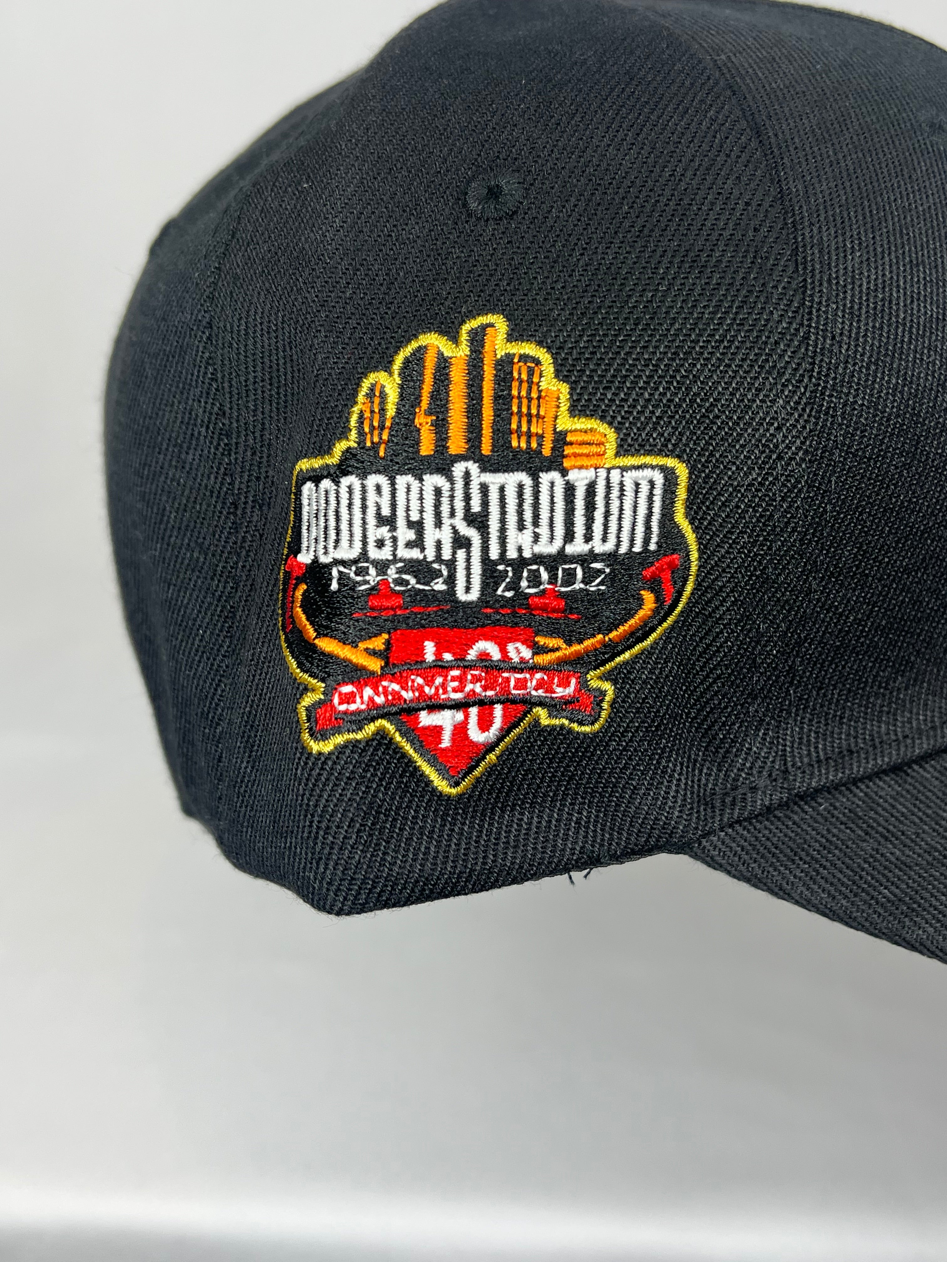 Los Angeles Dodgers MLB New Era 9Forty A-Frame Snapback 40 Year Stadium Patch Flame Edition
