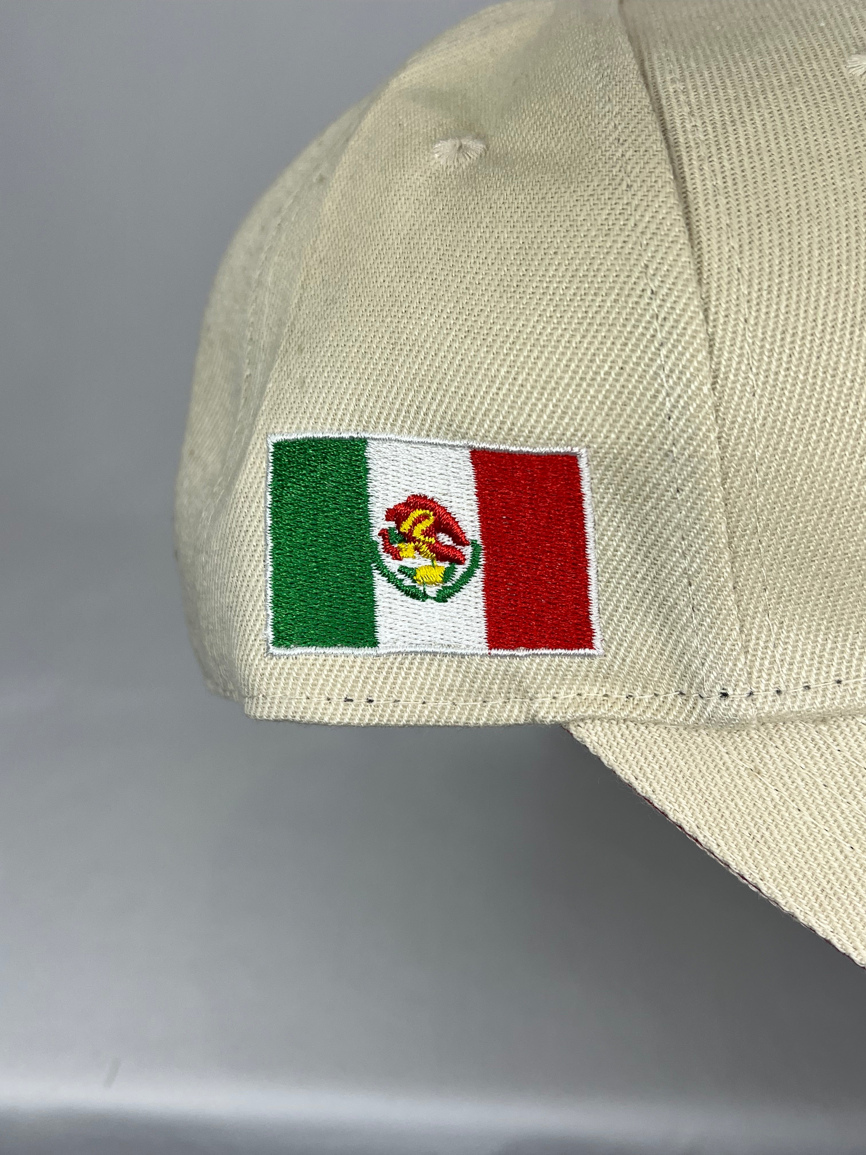 Mexico MLB New Era 9Forty A-Frame Snapback Mexico Flag Patch