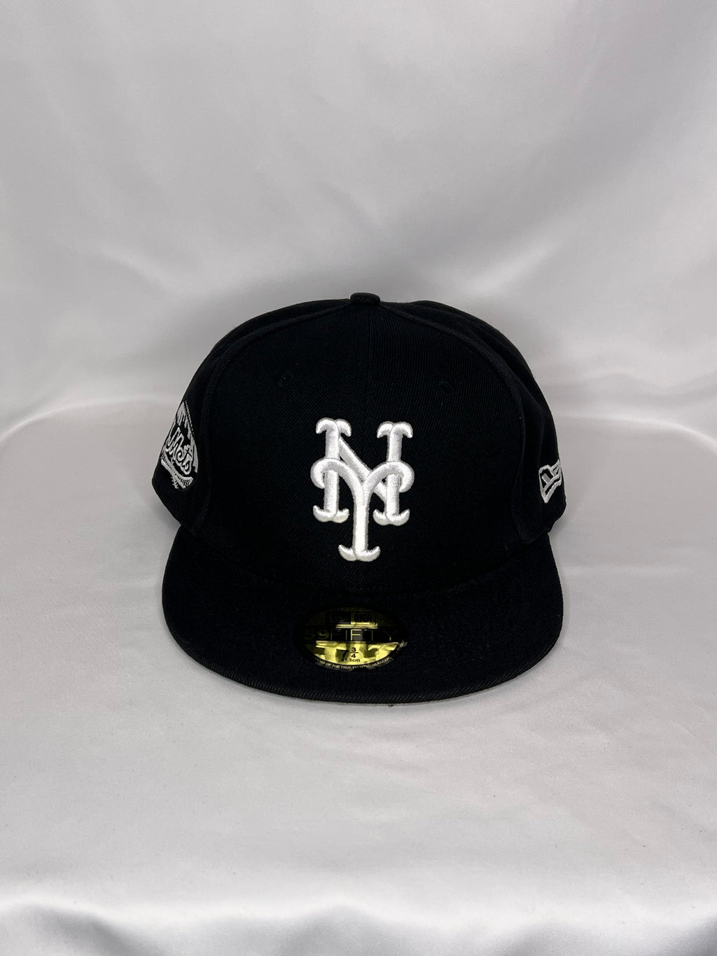 New York Mets MLB New Era 59FIFTY Fitted Hat Mets Patch
