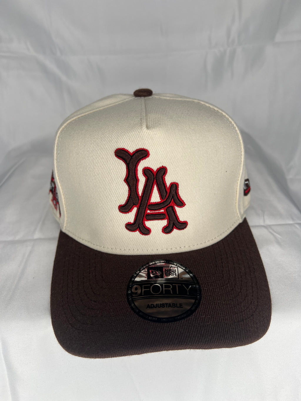 Los Angeles Angels New Era 9Forty A-Frame MLB Snapback 50 Year Anniversary Patch