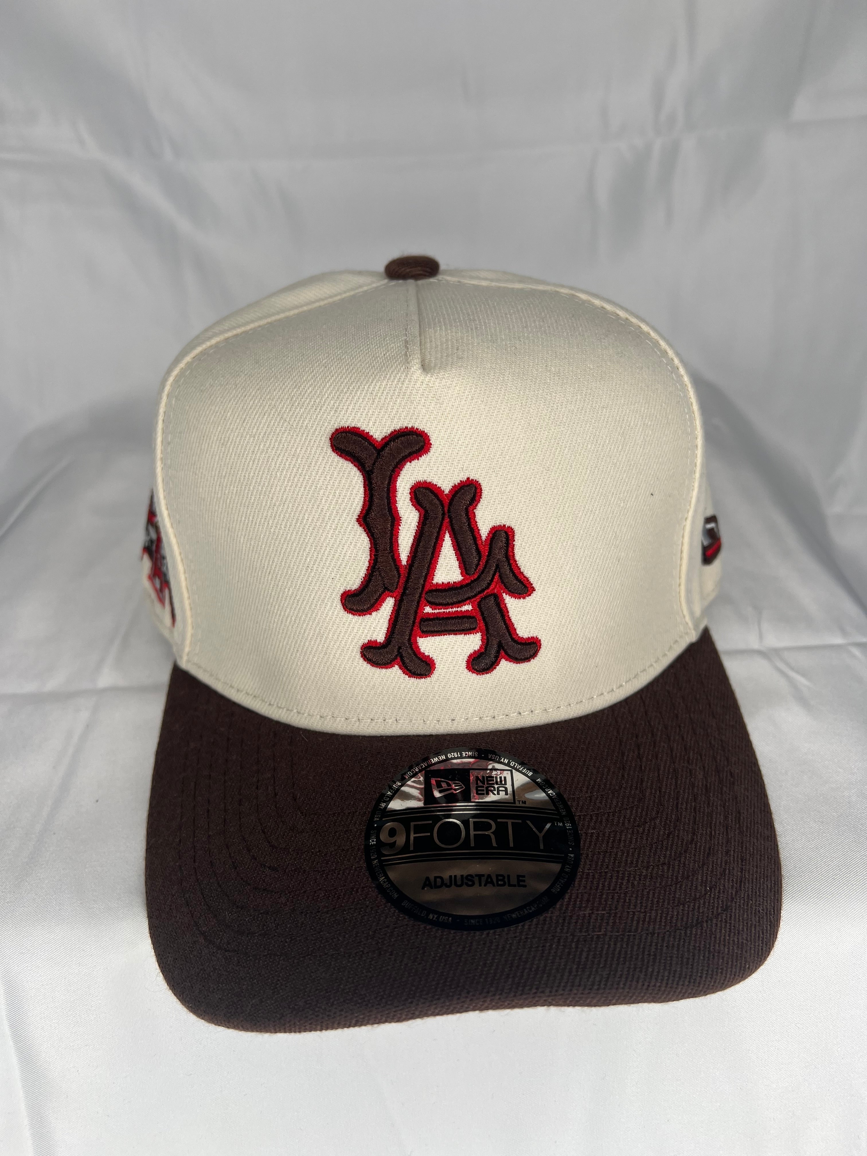 Los Angeles Angels New Era 9Forty A-Frame MLB Snapback 50 Year Anniversary Patch