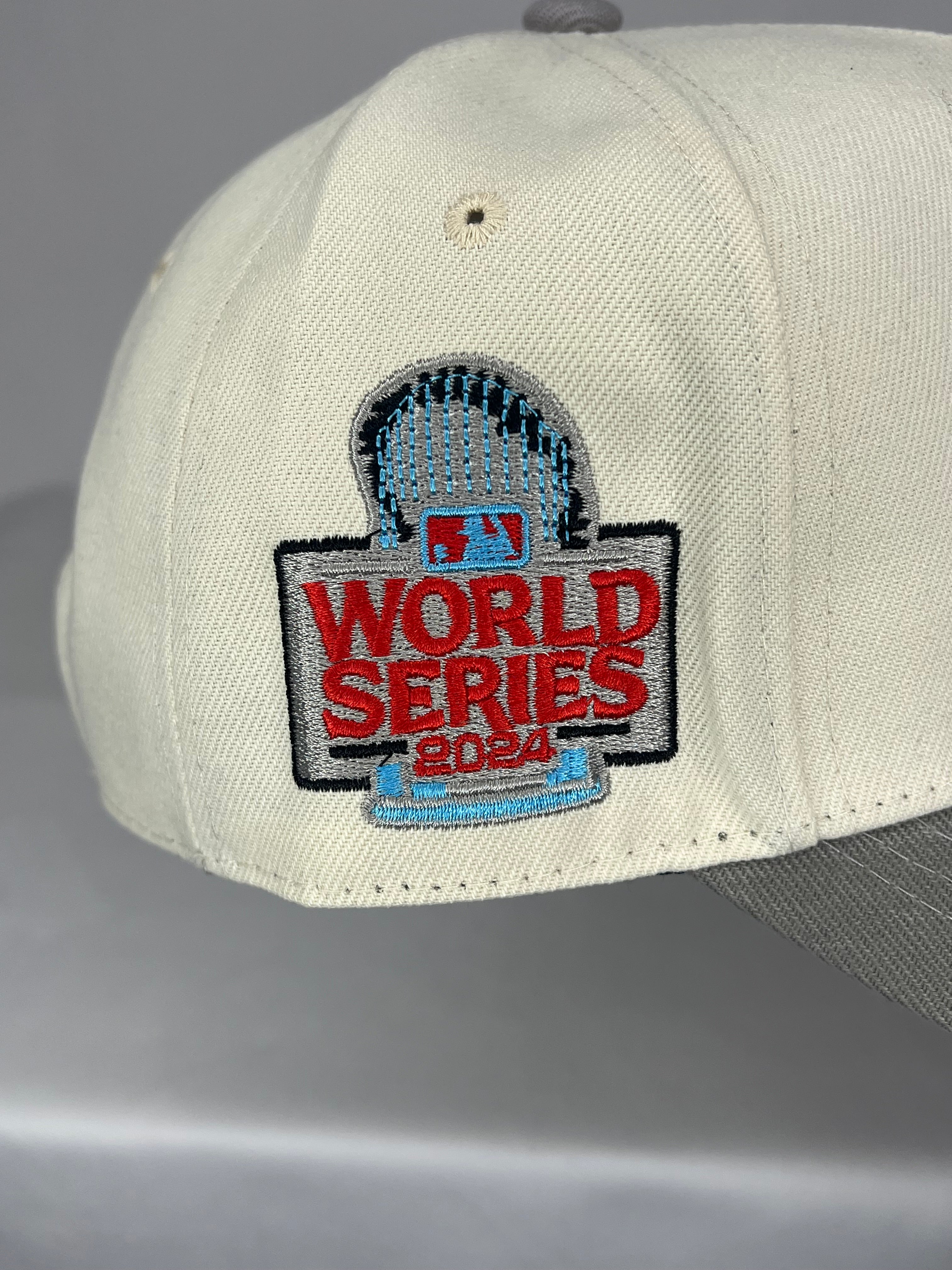New York Yankees MLB New Era 9Forty A-Frame Snapback 2024 World Series Patch