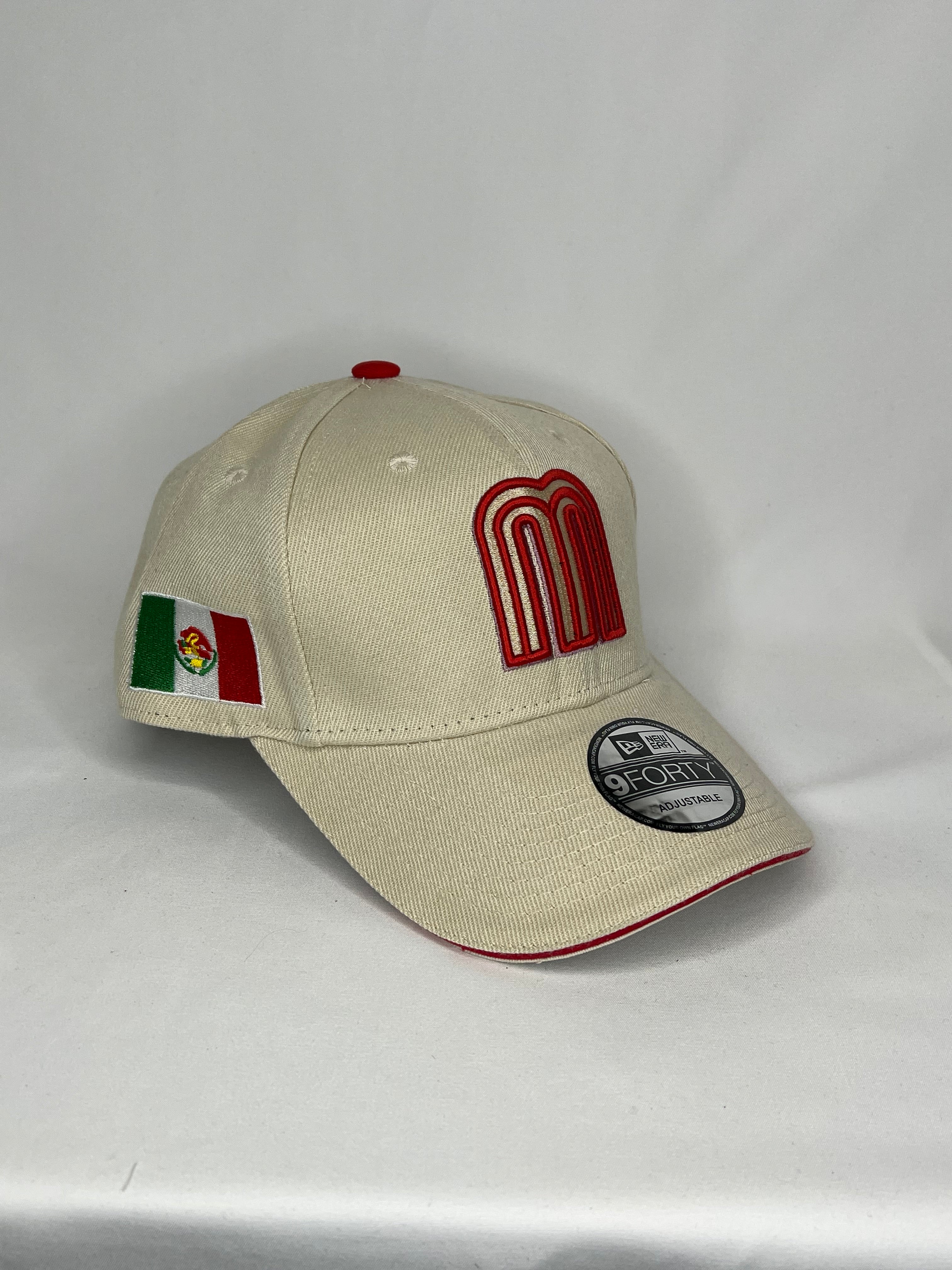 Mexico MLB New Era 9Forty A-Frame Snapback Mexico Flag Patch