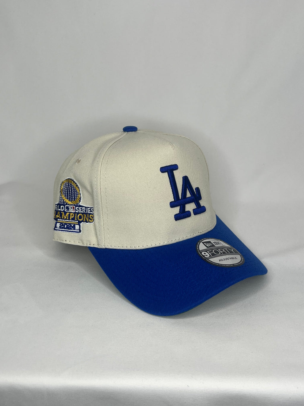 Los Angeles Dodgers MLB New Era 9Forty A-Frame Snapback 2024 World Series Champs
