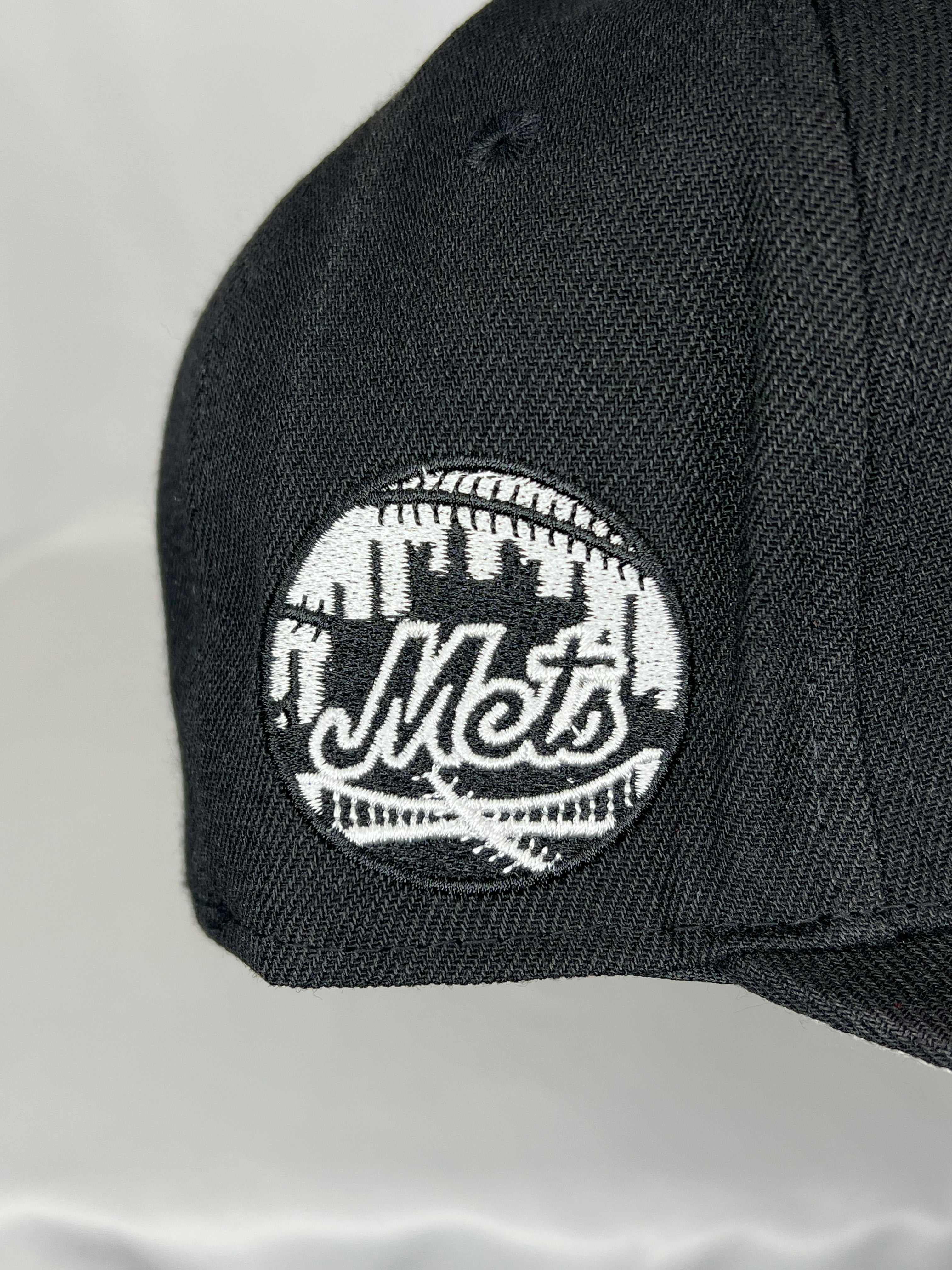 New York Mets MLB New Era 59FIFTY Fitted Hat Mets Patch