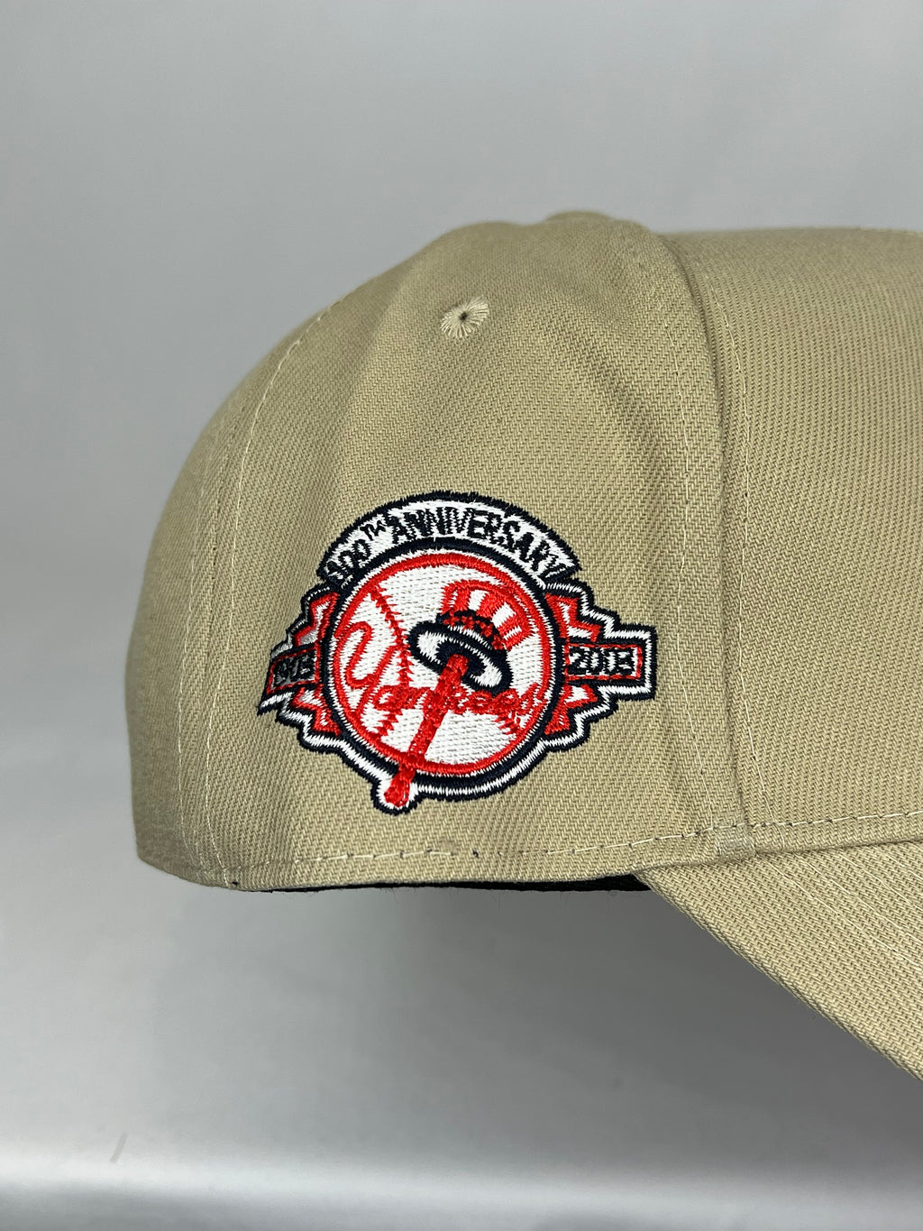 New York Yankees MLB New Era 9Forty A-Frame Snapback 100th Anniversary Patch