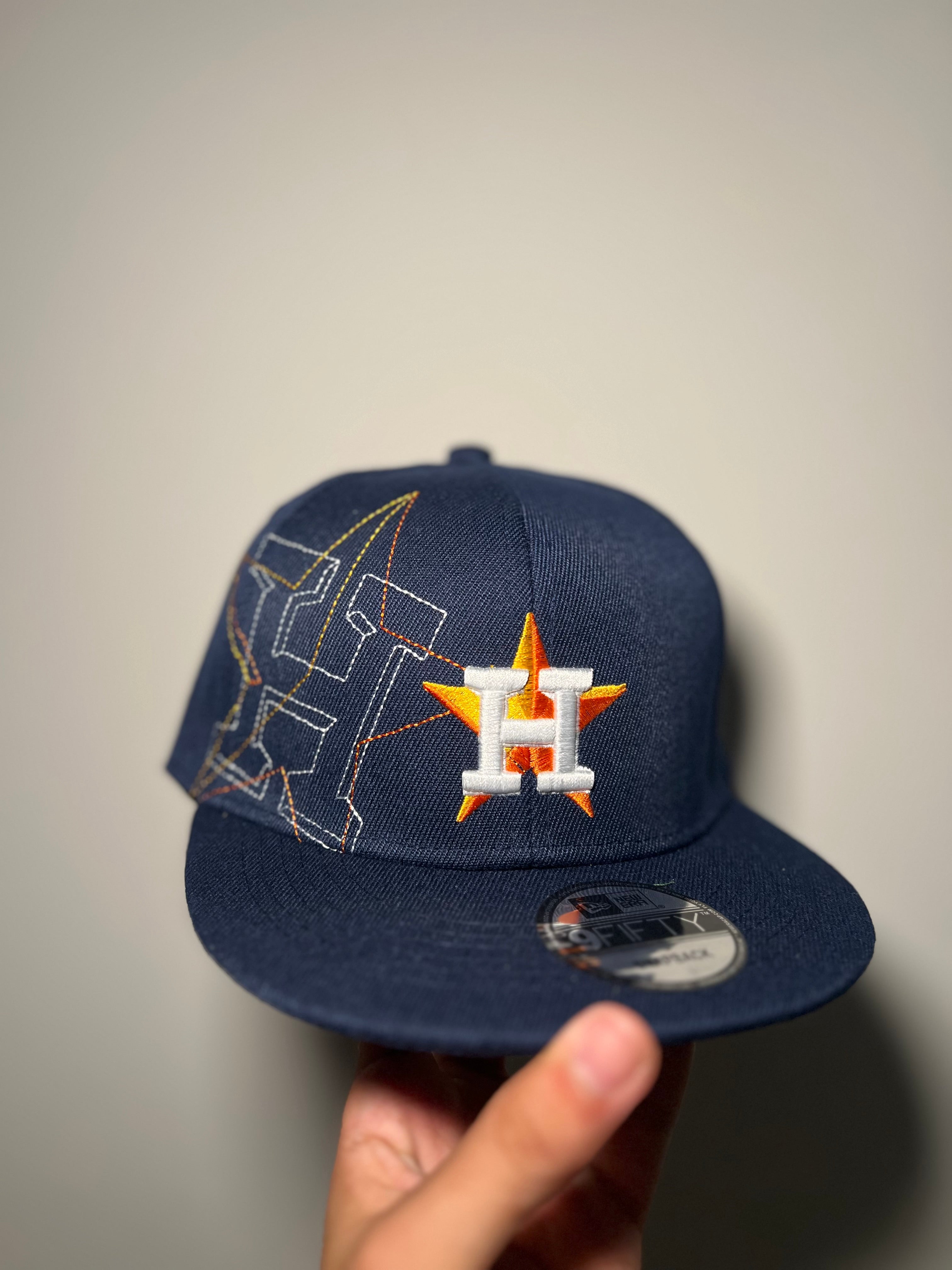 New Era Exclusive 9Fifty Snapback | Navy Blue Huston Astros Edition