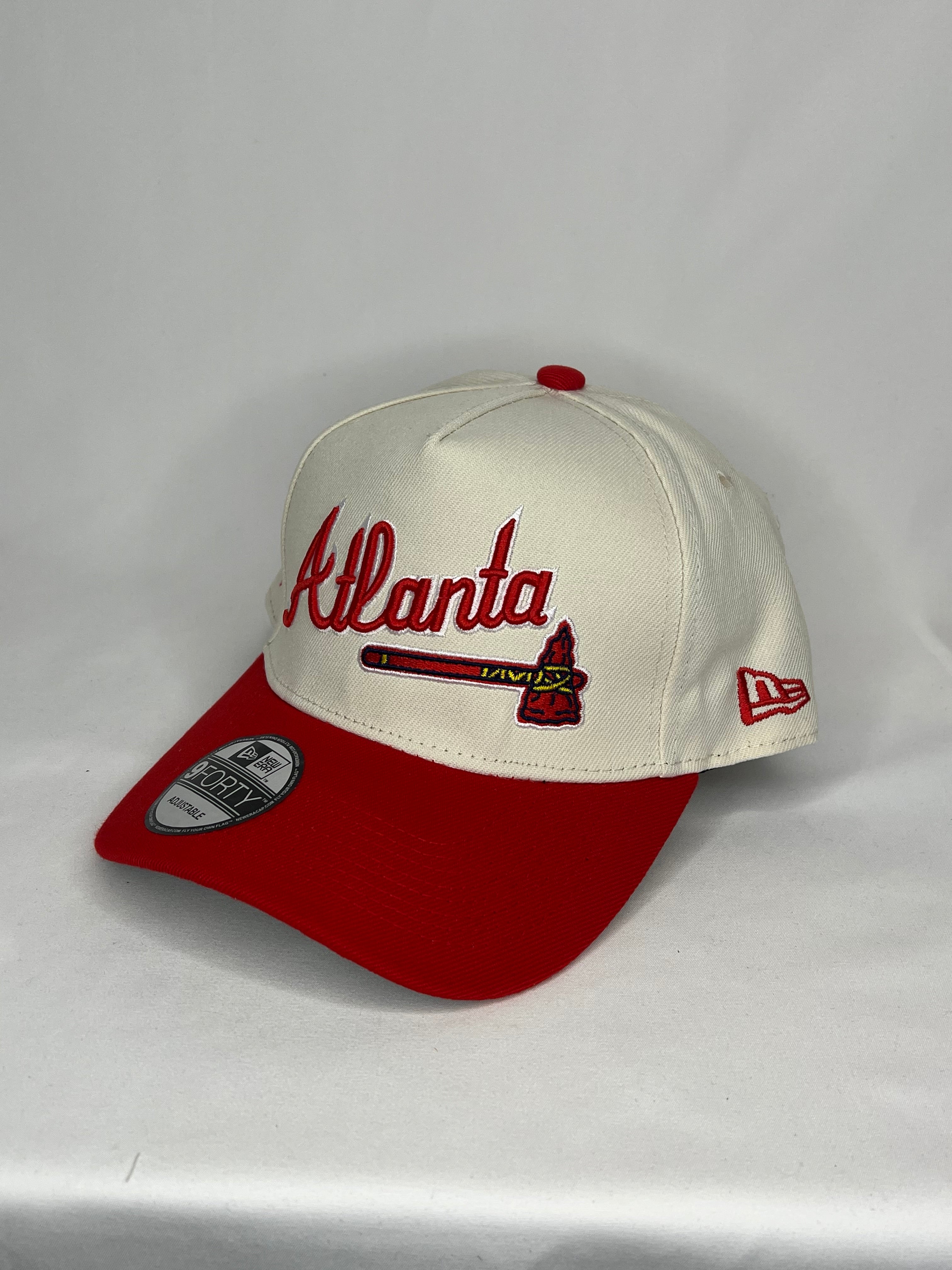 Atlanta Braves MLB New Era 9Forty A-Frame Snapback 1992 World Series Patch