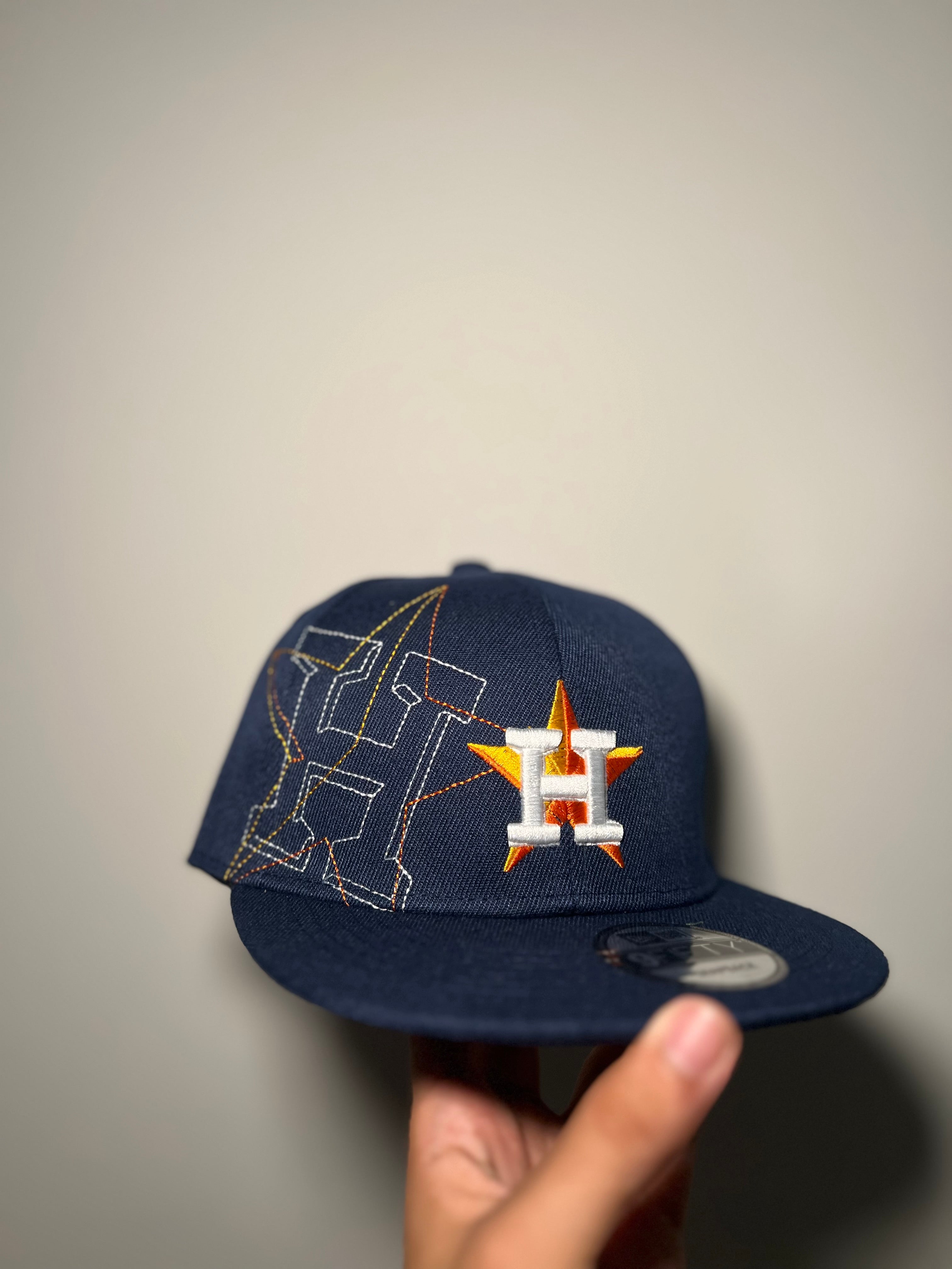New Era Exclusive 9Fifty Snapback | Navy Blue Huston Astros Edition