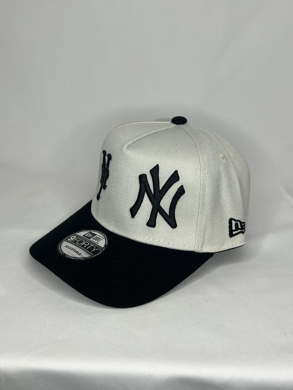New York Yankees & Mets Collab MLB New Era 9Forty A-Frame Snapback 25 Year Patch