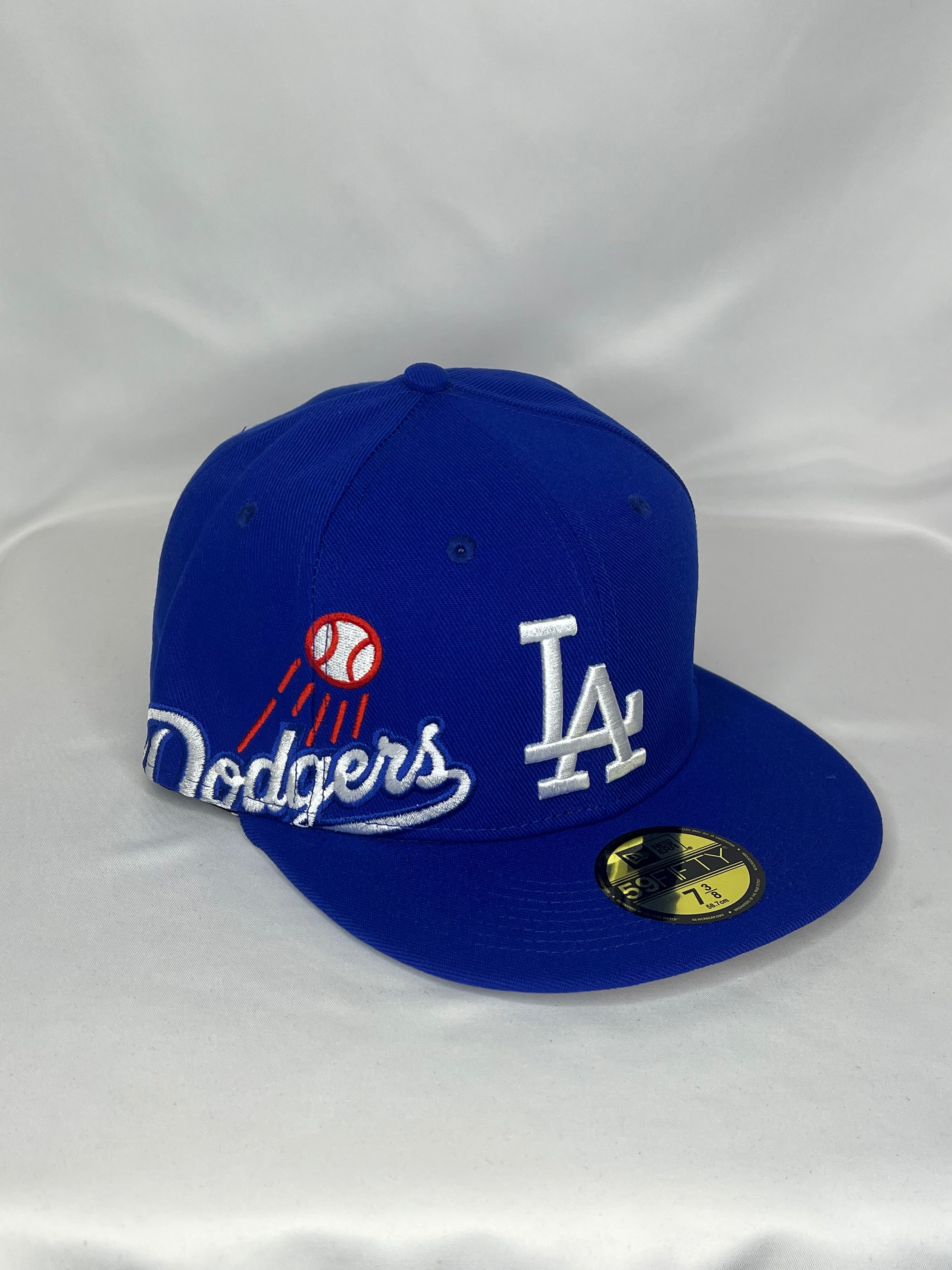 Los Angeles Dodgers MLB New Era 59FIFTY Fitted Hat Dodgers Patch
