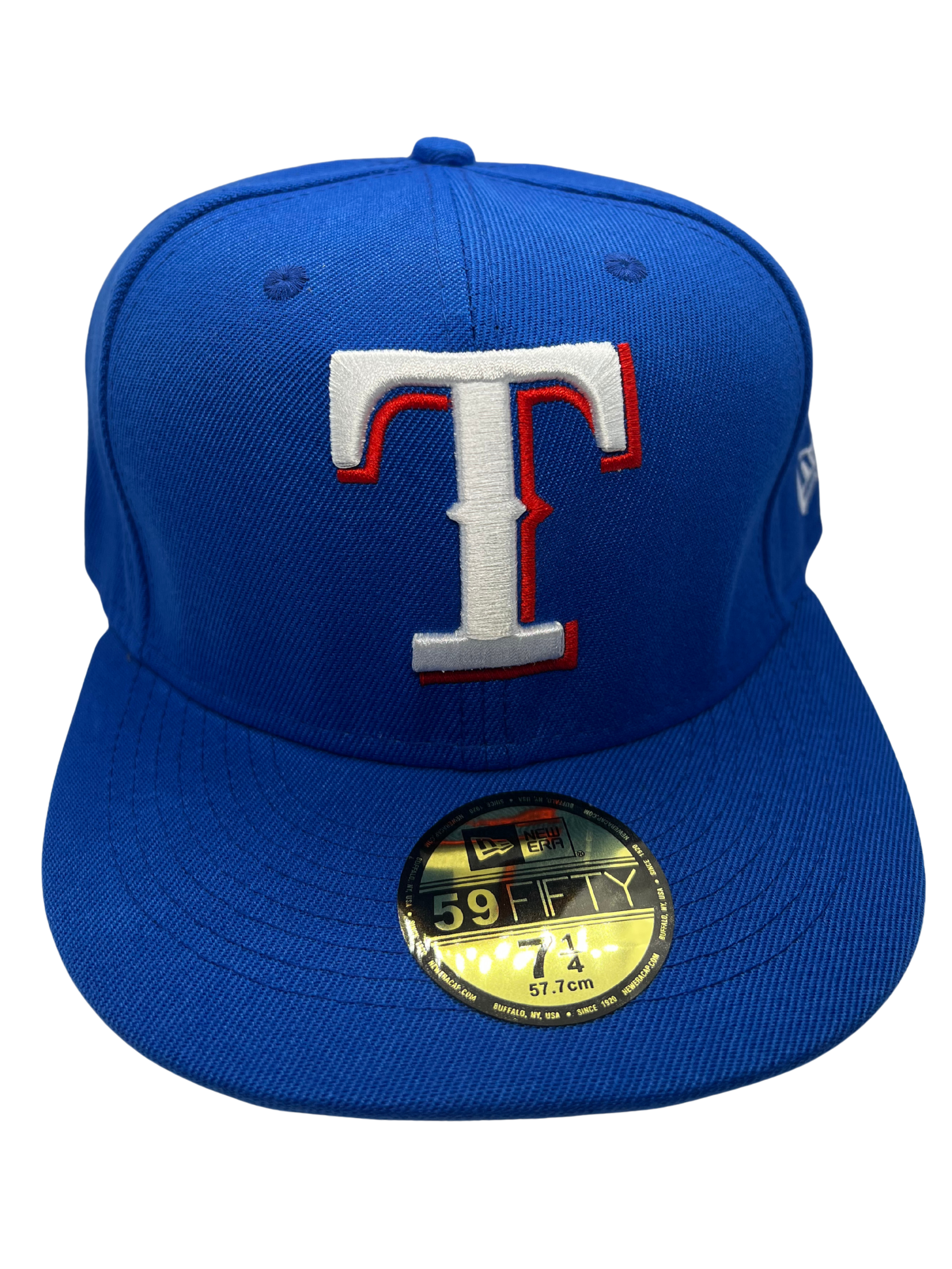 New Era Exclusive 59Fifty Fitted Hat| Royal Blue Texas Rangers Edition