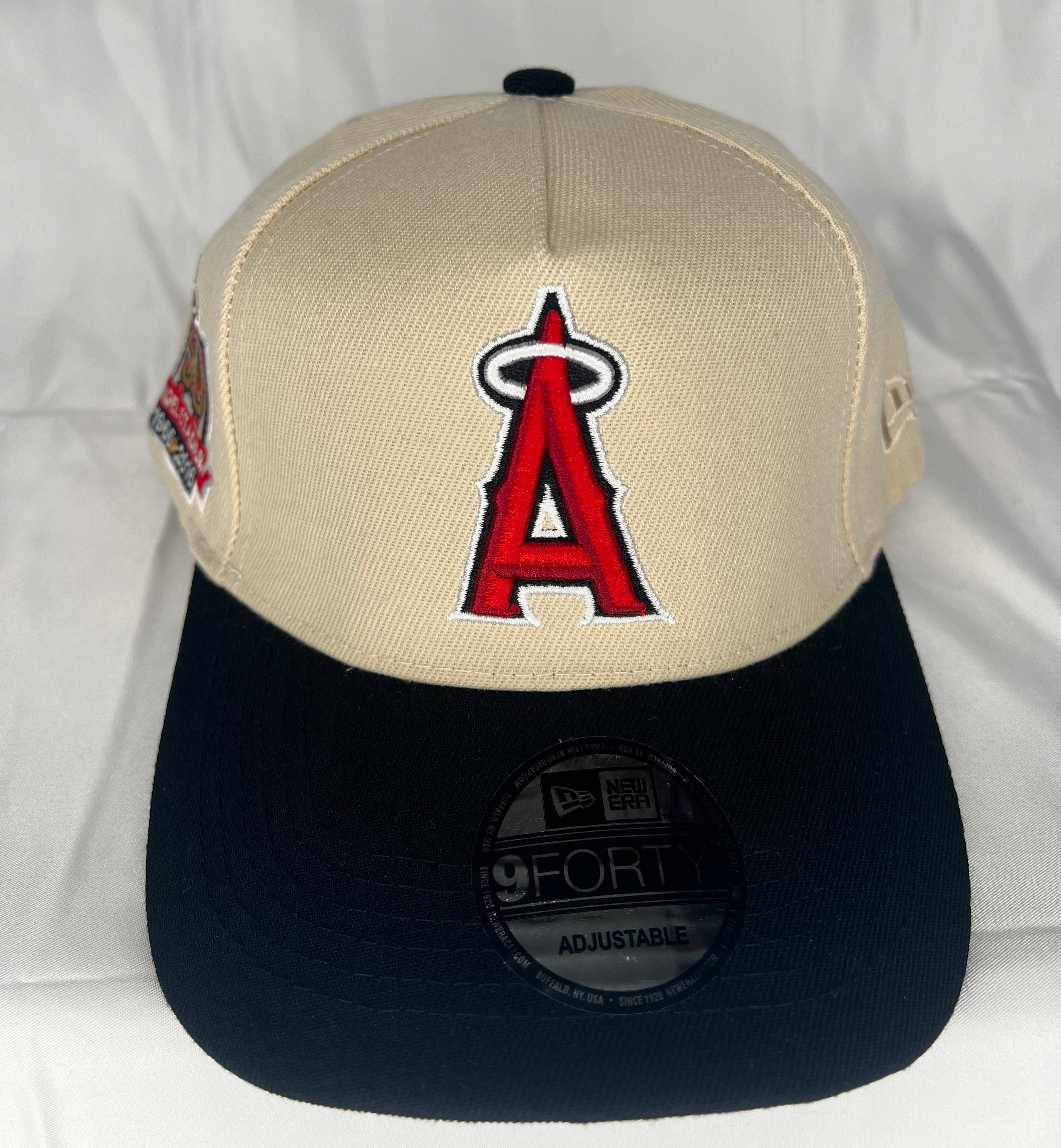 Los Angeles Angels New Era MLB 9Forty A-Frame Snapback 50 Year Anniversary Patch
