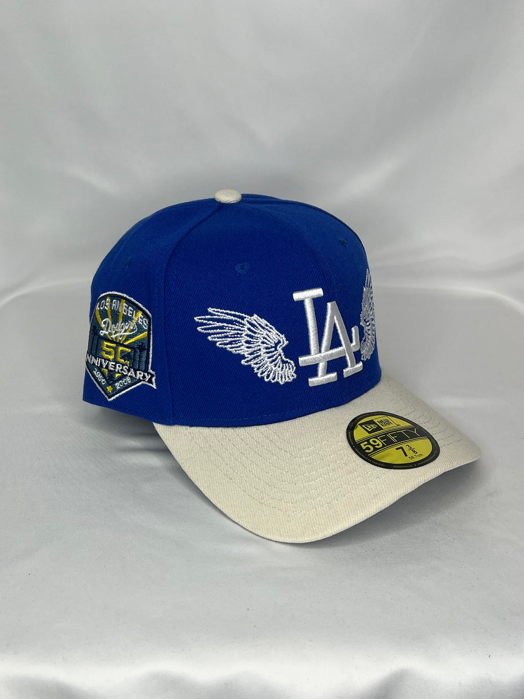 Los Angeles Dogers MLB New Era 59FIFTY Fitted Hat 50th Year Anniversary