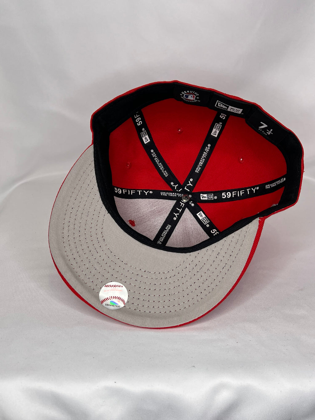 Los Angeles Angels MLB New Era 59FIFTY Fitted Hat 2002 Logo Patch