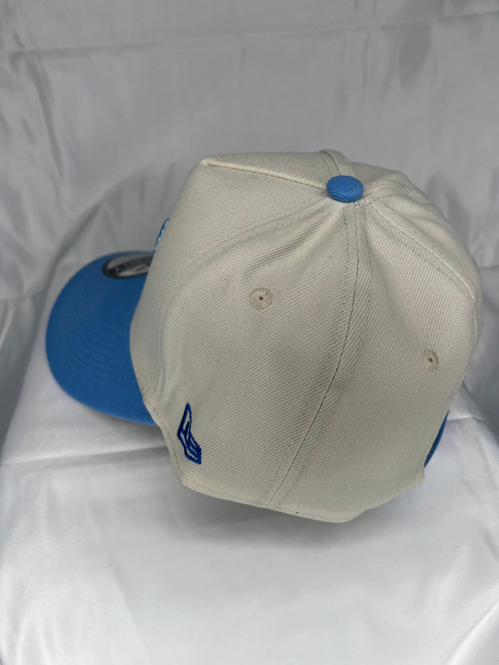 Chicago Bulls NBA New Era 9Forty Snapback White and Blue 1966 patch - White & Blue Edition