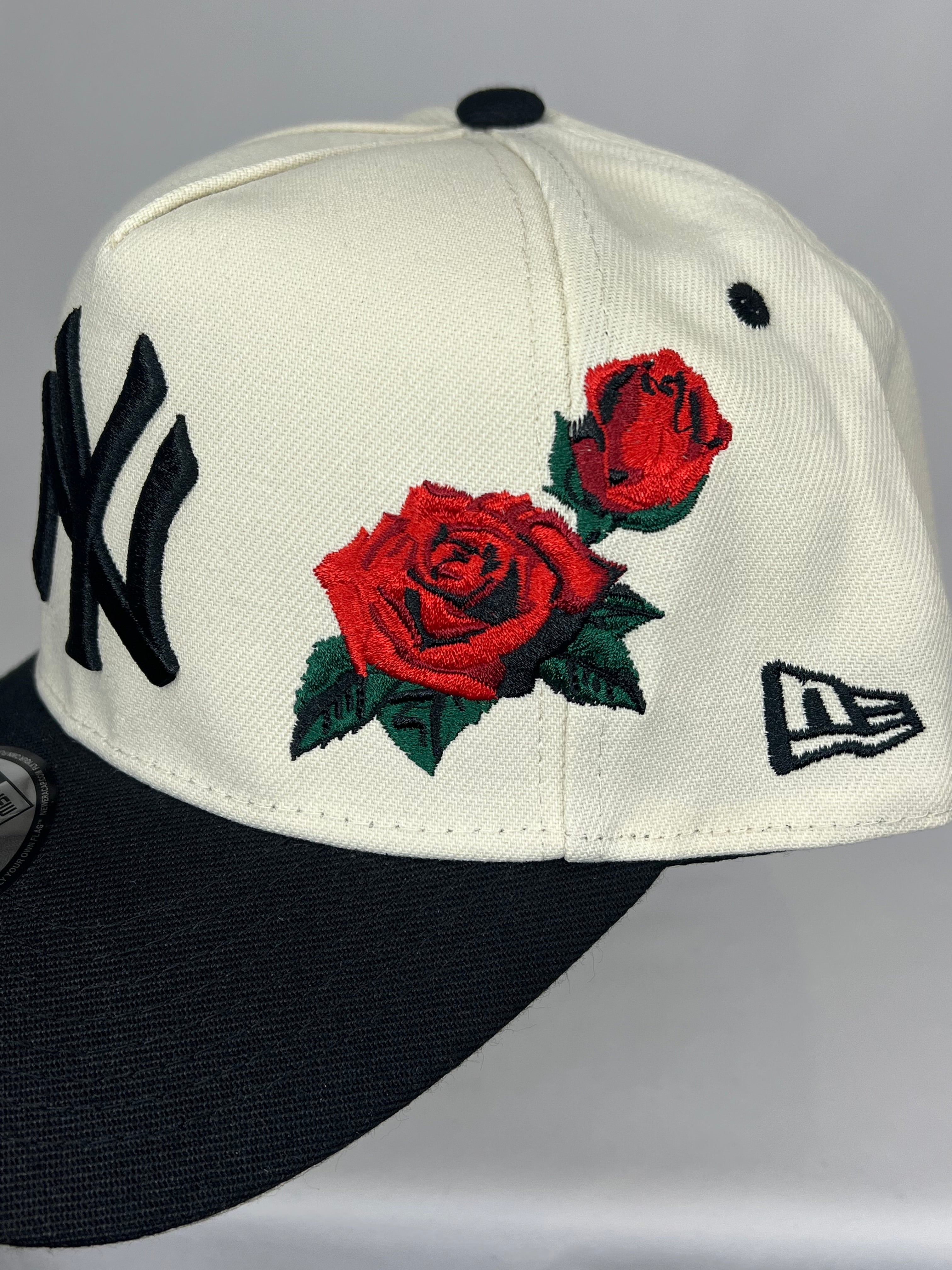 New York Yankees MLB New Era 9Forty A-Frame Snapback Rose Edition