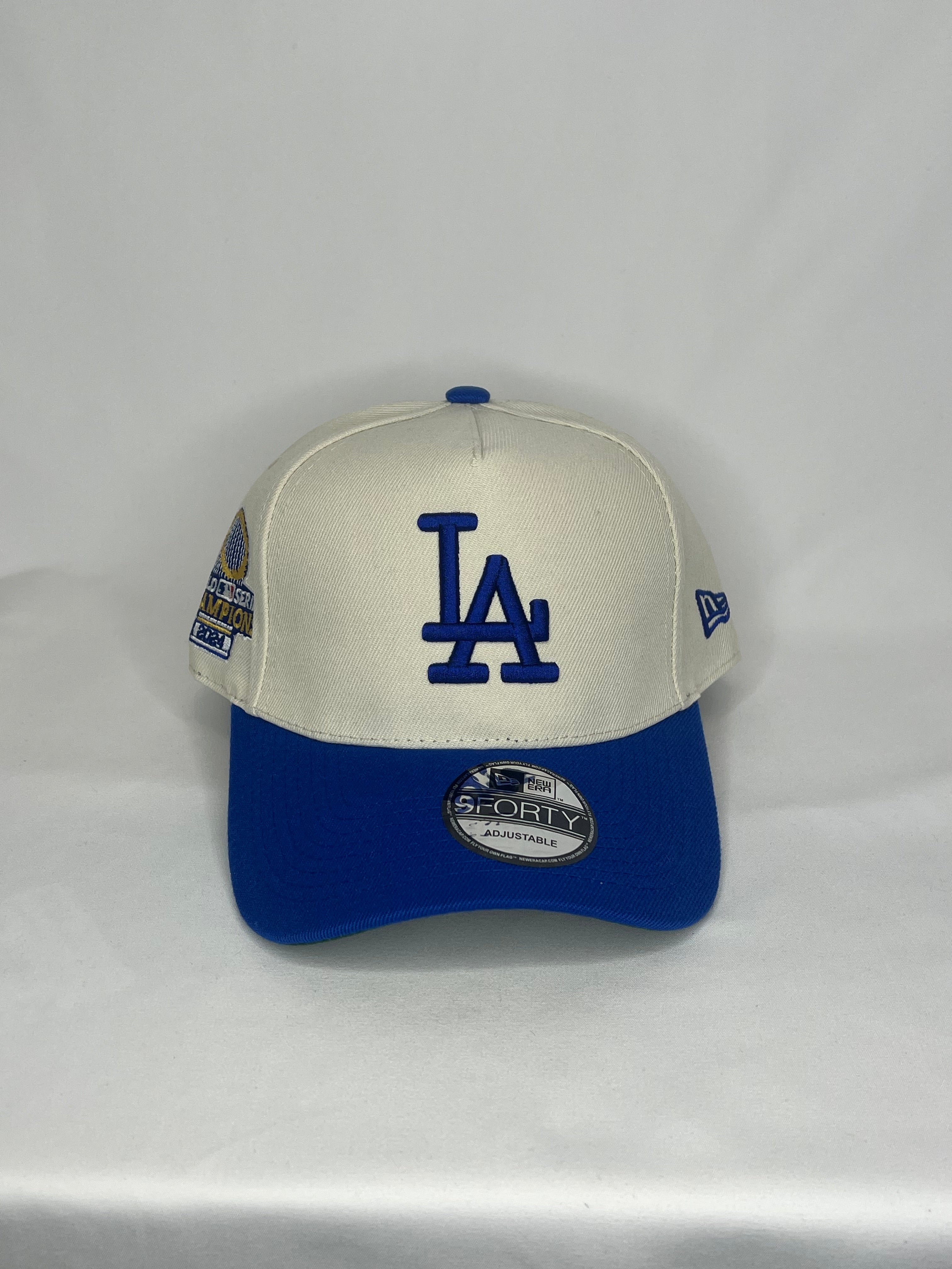Los Angeles Dodgers MLB New Era 9Forty A-Frame Snapback 2024 World Series Champs