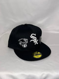 Chicago White Sox MLB New Era 59FIFTY Fitted Hat Multiple Patches