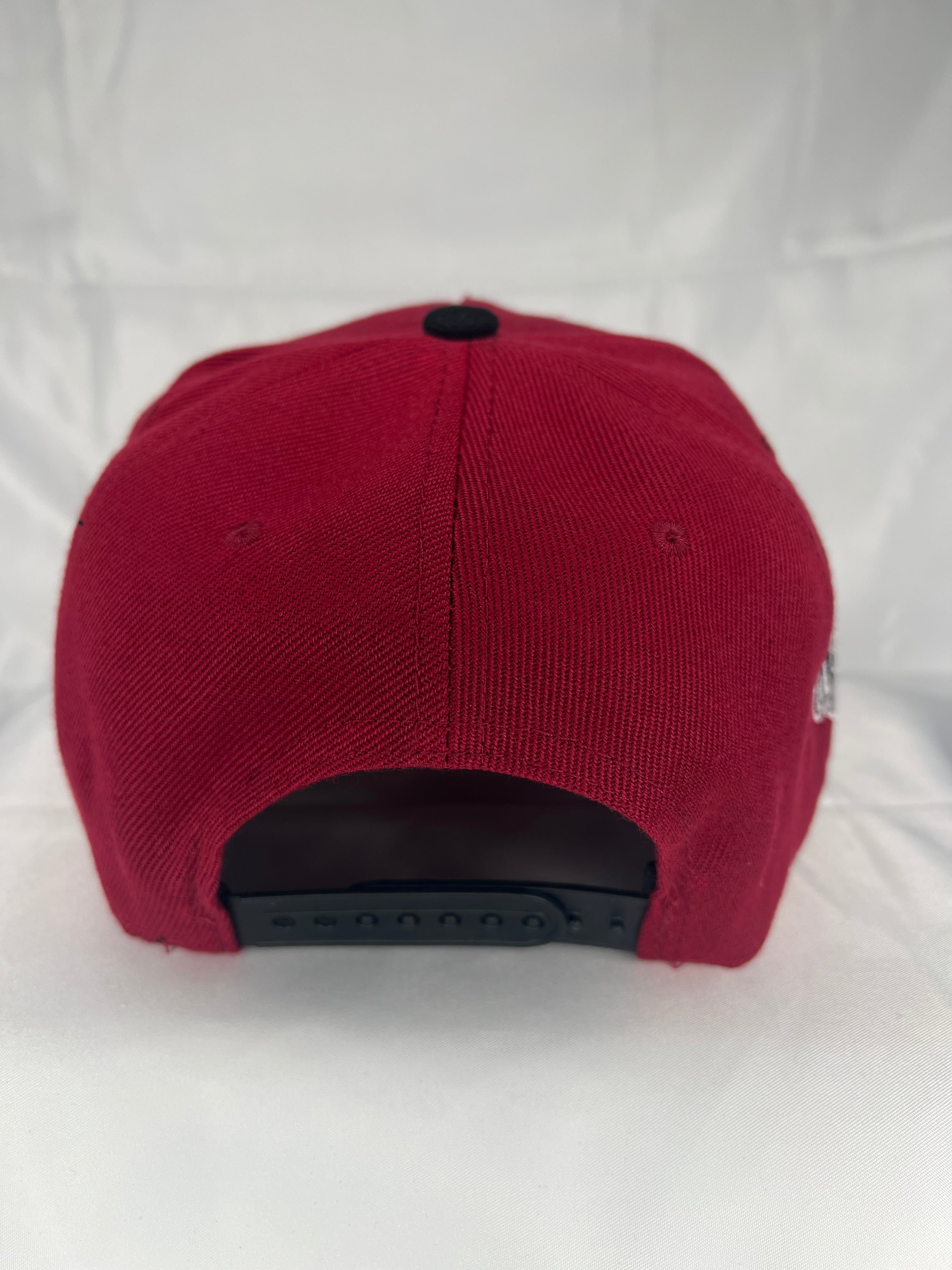 Los Angeles Dodgers MLB New Era 9Forty A-Frame Snapback 1996 World Series - Maroon Red & Black Edition