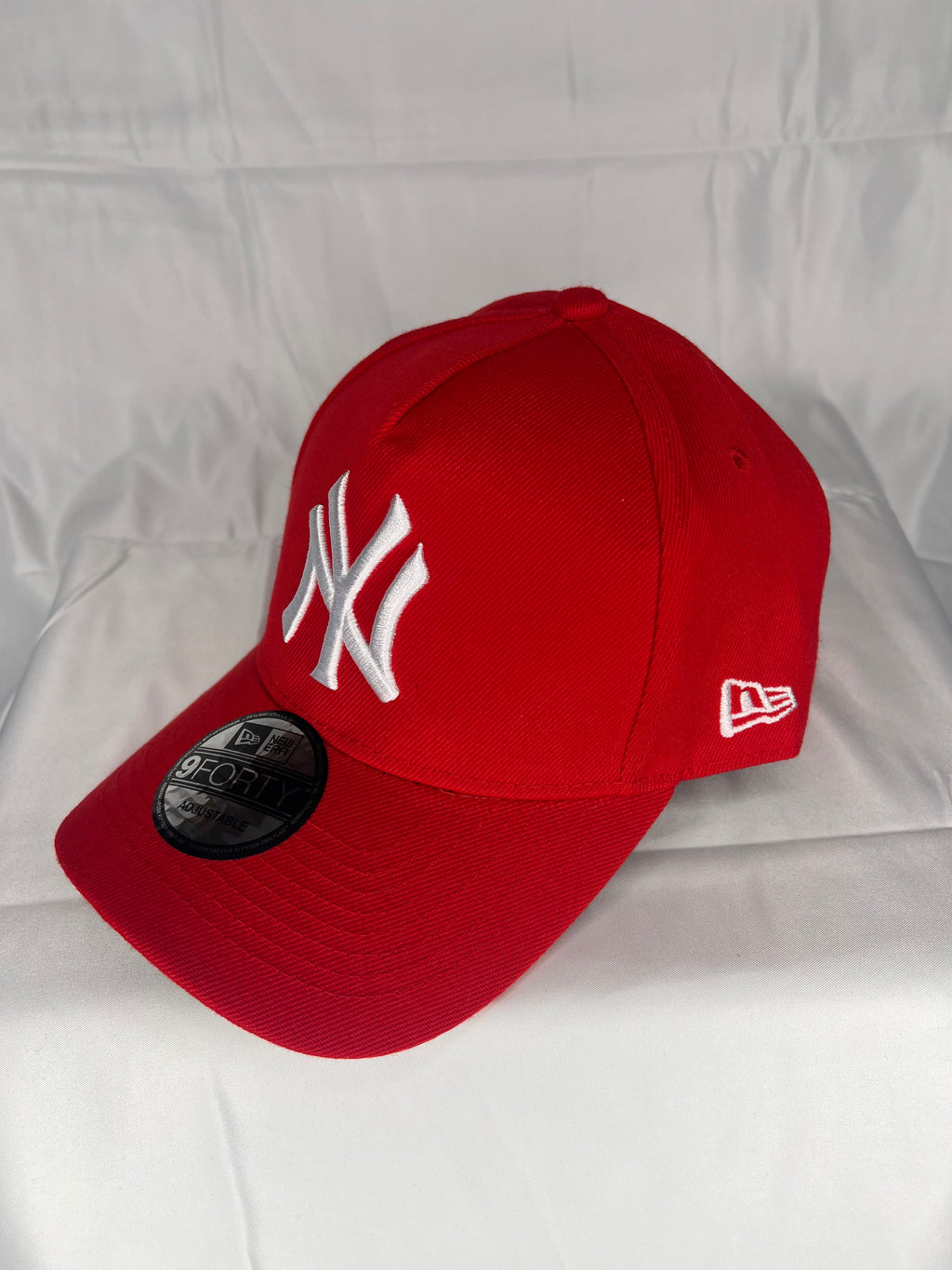 New York Yankees MLB New Era 9forty A-Frame Snapback 1953 World Series Patch - Red Edition