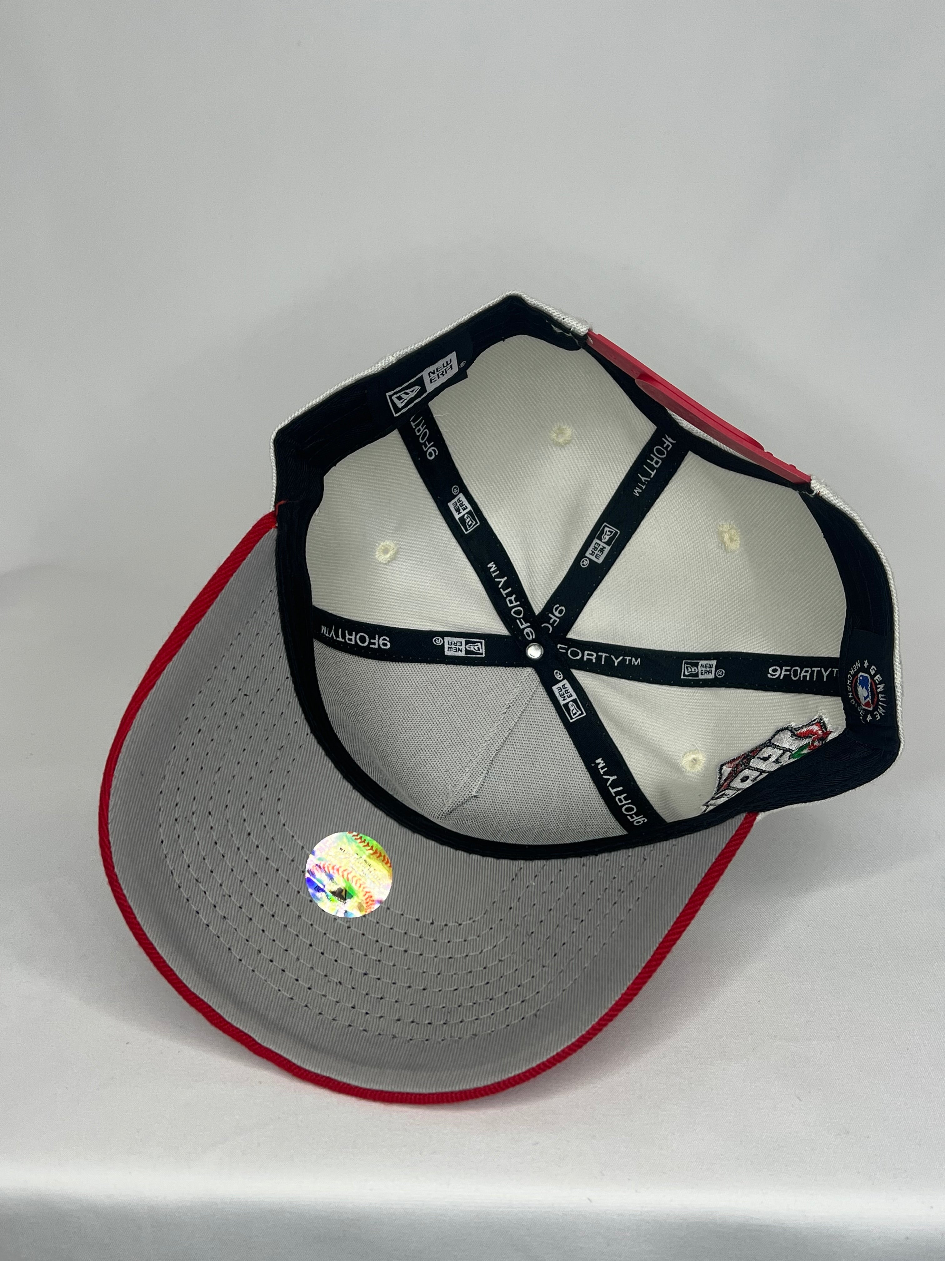 New York Yankees MLB New Era 9Forty A-Frame Snapback 1999 World Series Patch Rose Edition