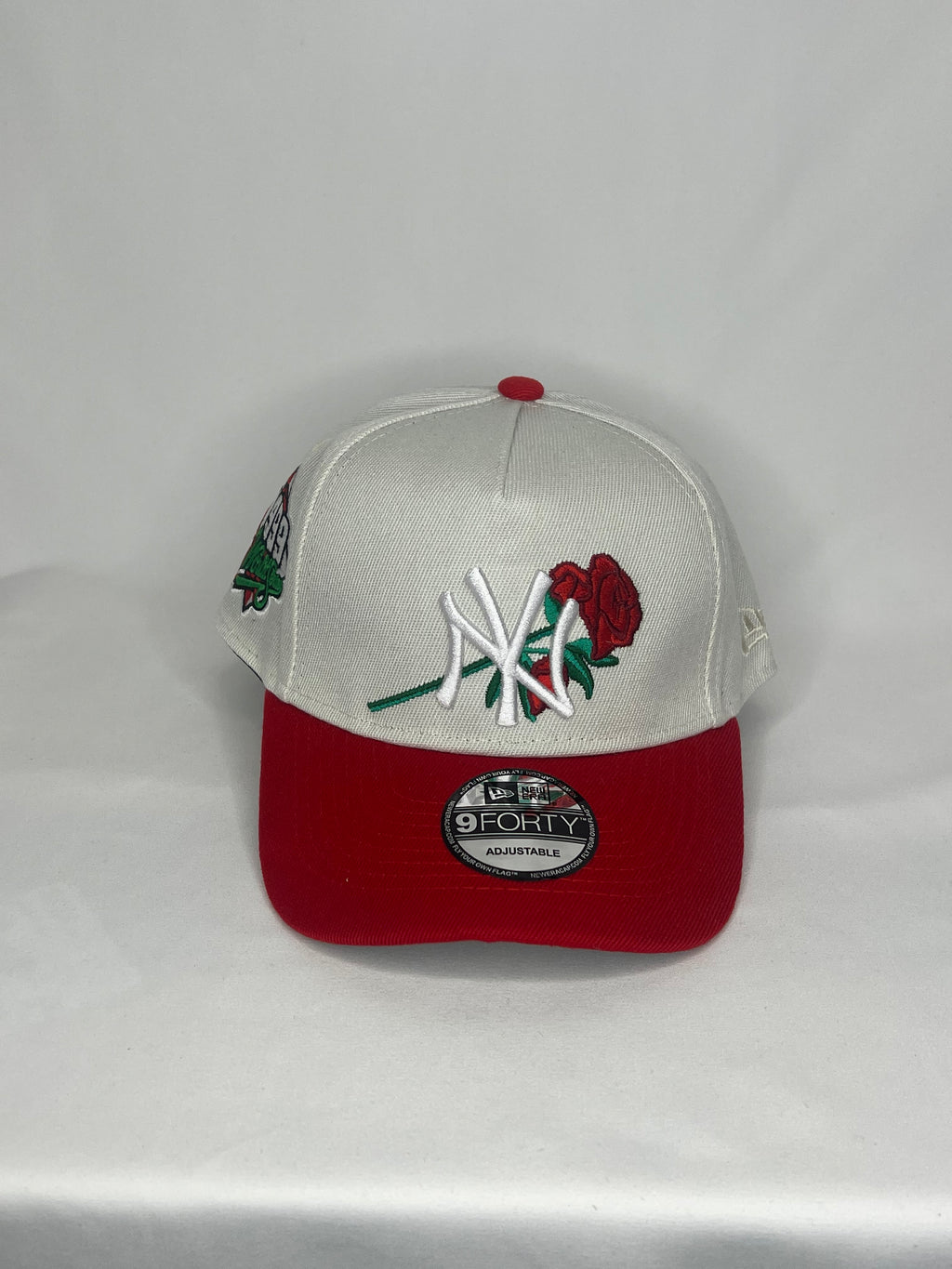 New York Yankees MLB New Era 9Forty A-Frame Snapback 1999 World Series Patch Rose Edition