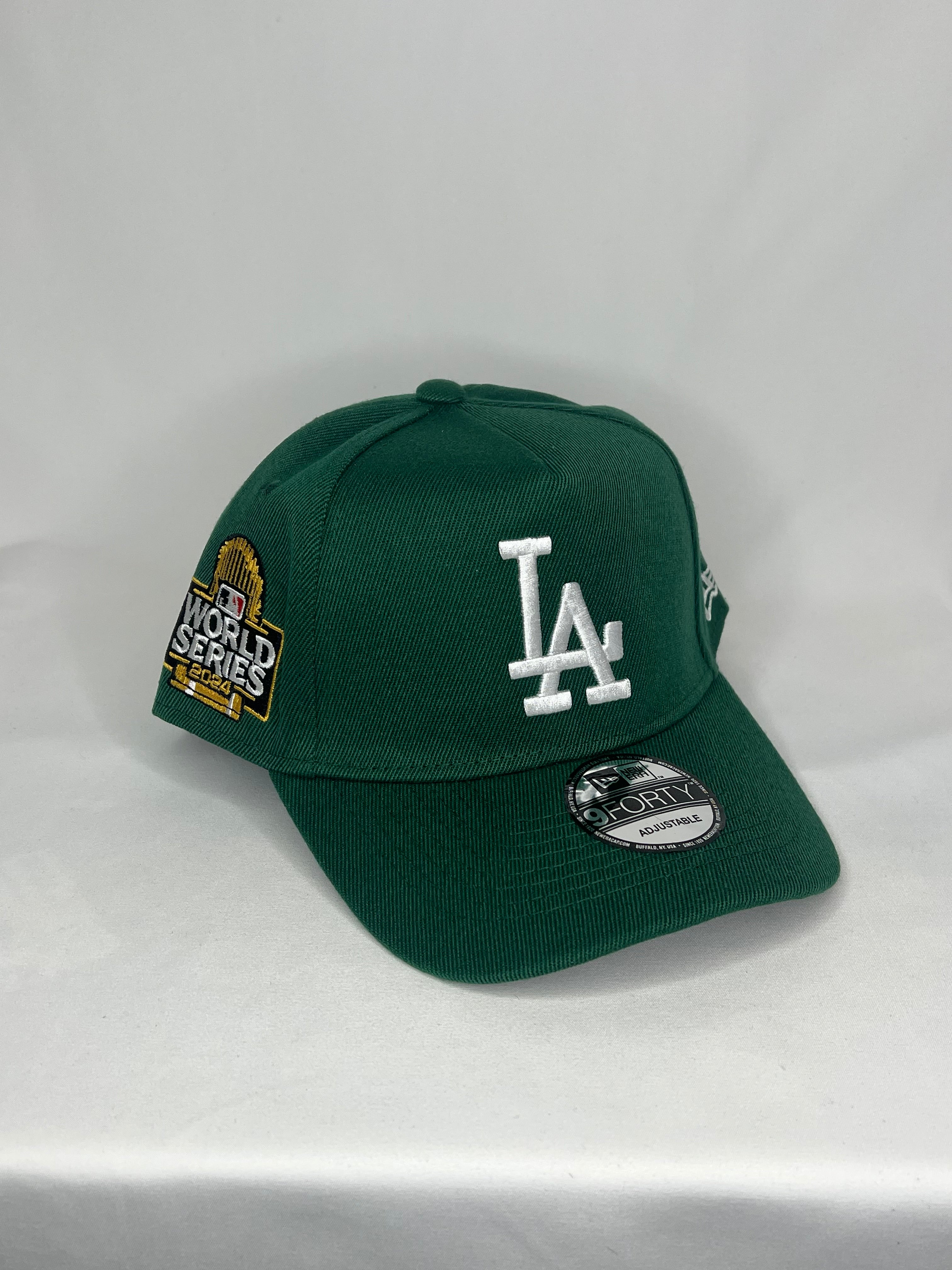 Los Angeles Dodgers MLB New Era 9Forty A-Frame Snapback 2024 World Series Patch