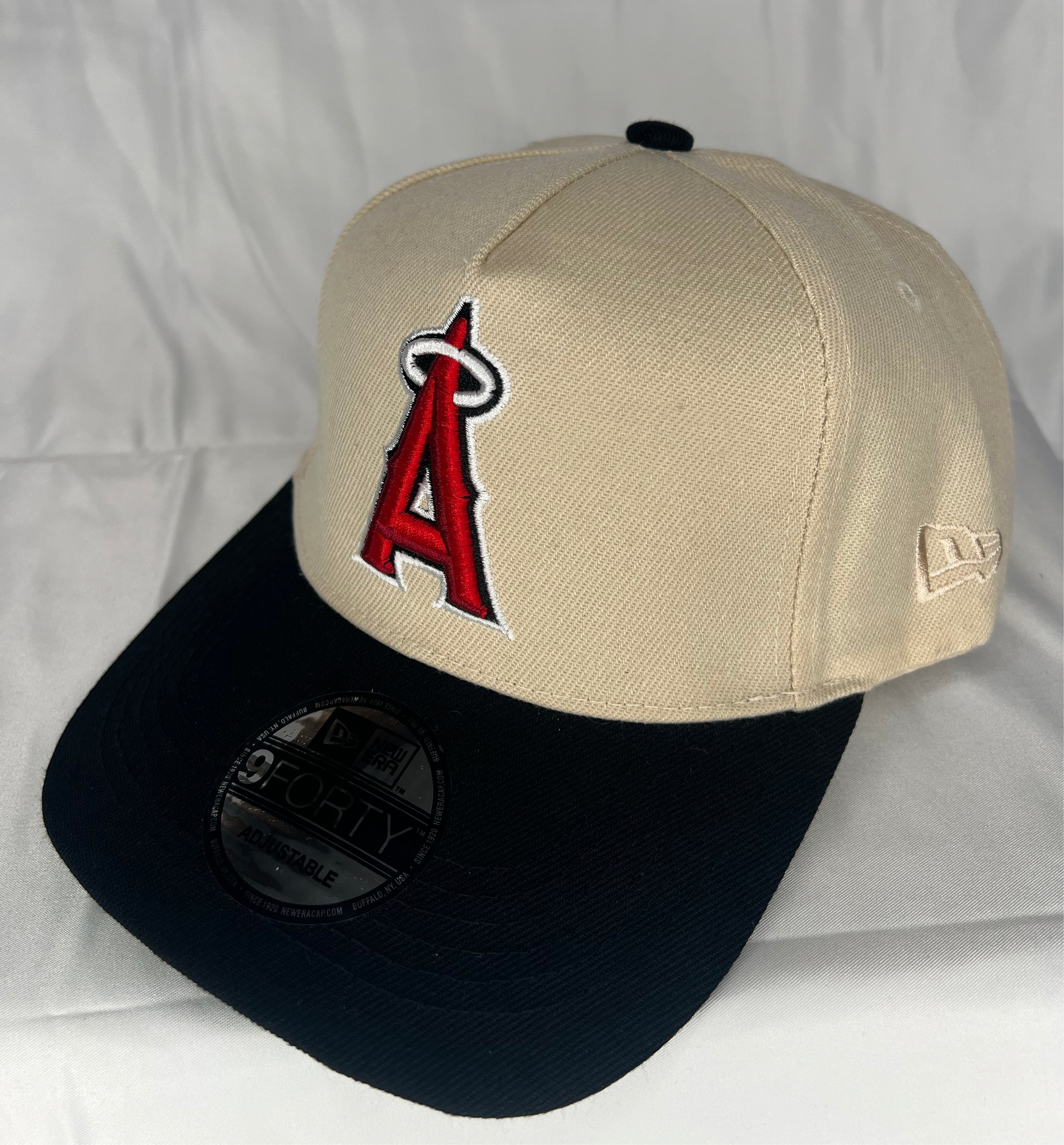 Los Angeles Angels New Era MLB 9Forty A-Frame Snapback 50 Year Anniversary Patch