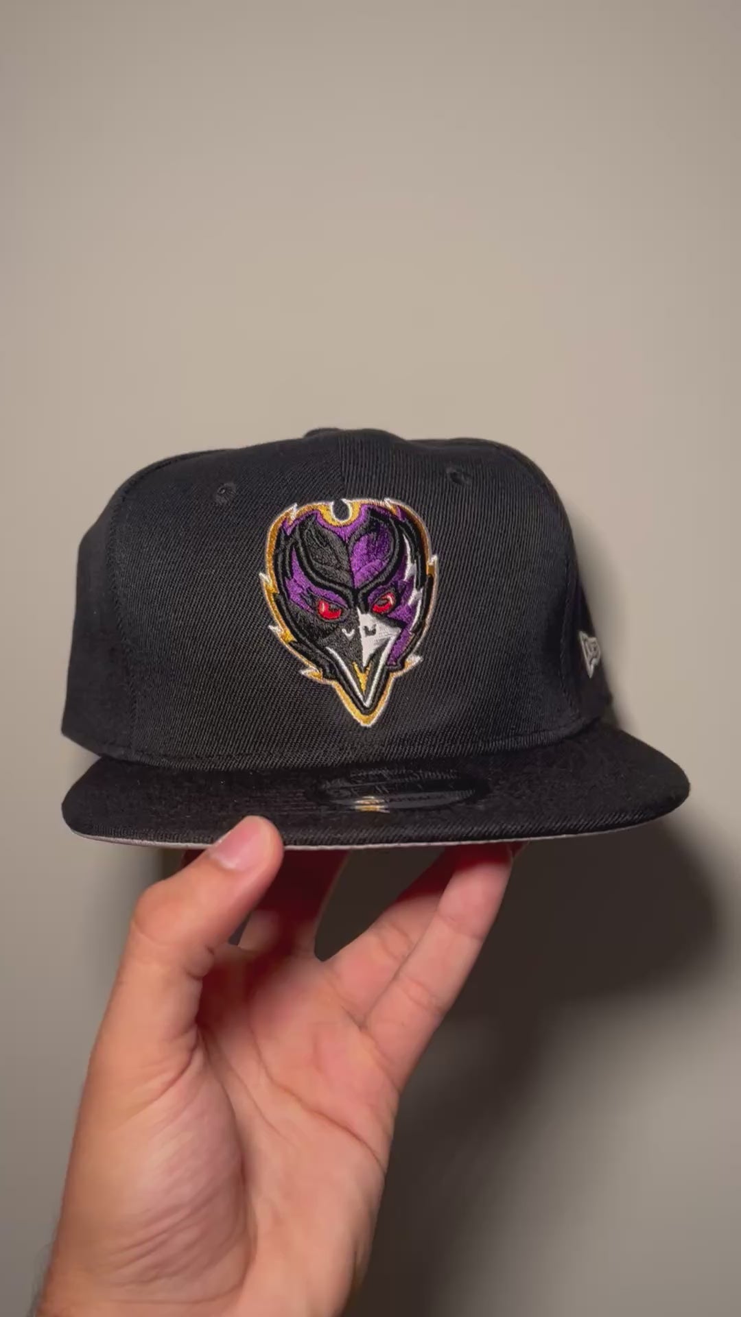 New Era Exclusive 9Fifty Snapback | Black Baltimore Ravens Edition